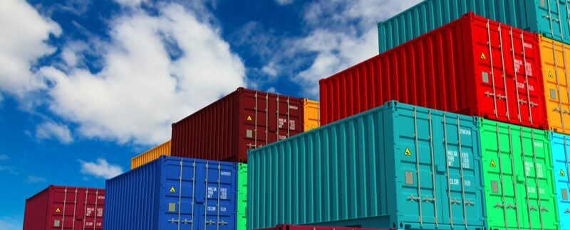 Contenedores para depósito · Depósito y construcción