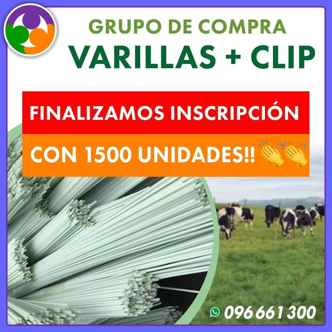 Varillas con clip
